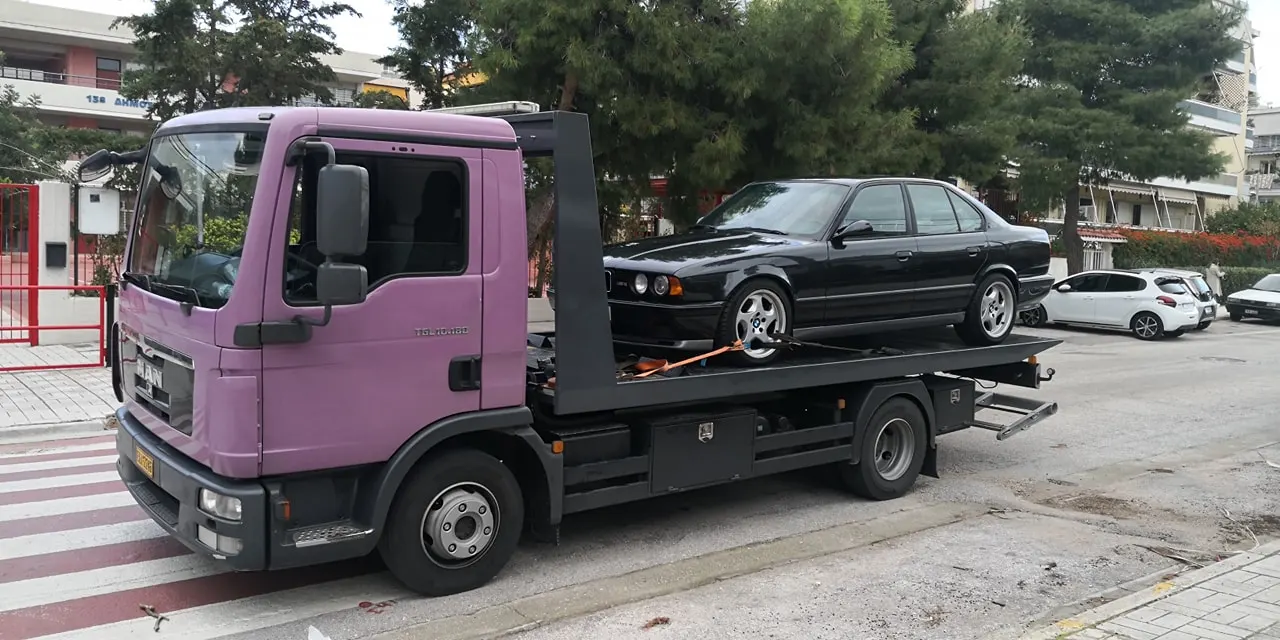 Μεταφορά οχήματος με ασφάλεια από τη Lytras Trans