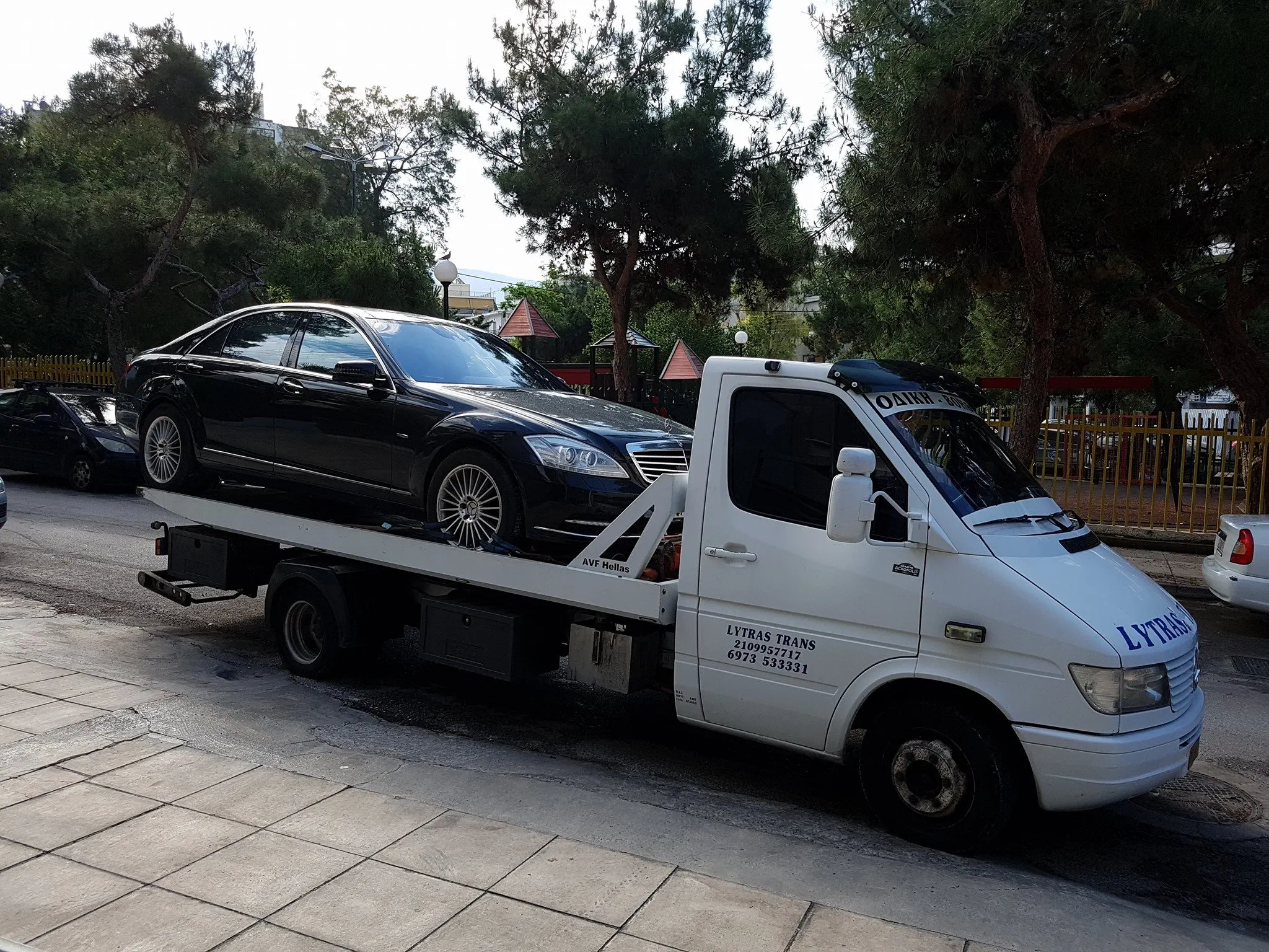 Μεταφορά οχήματος στην Αττική από τη Lytras Trans